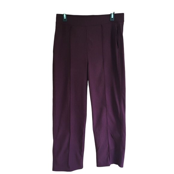 Lululemon Urban Strides Pants Women's Size 10 Pull On Super High Rise Cassis - Picture 1 of 11